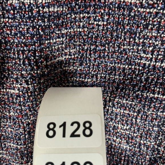 Talbots Blazer Women's Large Multicolor Cotton Stretch Cardigan 8128 - Picture 7 of 7